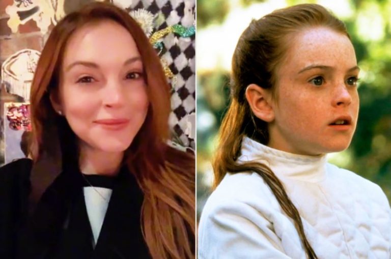 Lindsay Lohan y un TikTok nostáligico