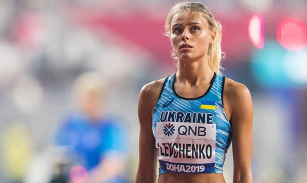 Atleta ucraniana Yuliia Levchenko
