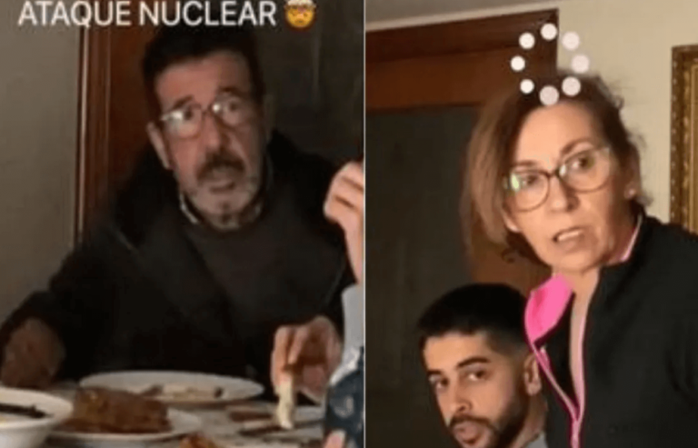 Un joven les gastó una broma a sus padres sobre un ataque nuclear y se hace viral en Tiktok