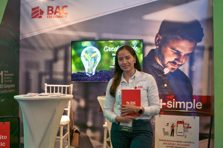 BAC Credomatic ofreció soluciones financieras en la Feria de Salud y Tecnología
